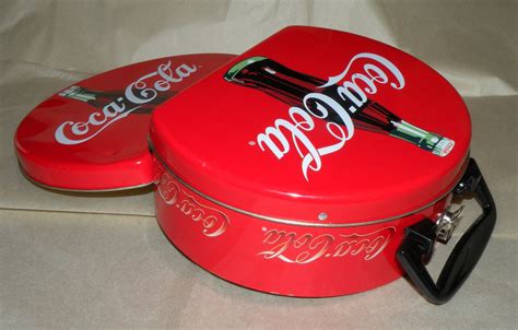 coca cola metal lunch box|Coca-Cola lunch bag.